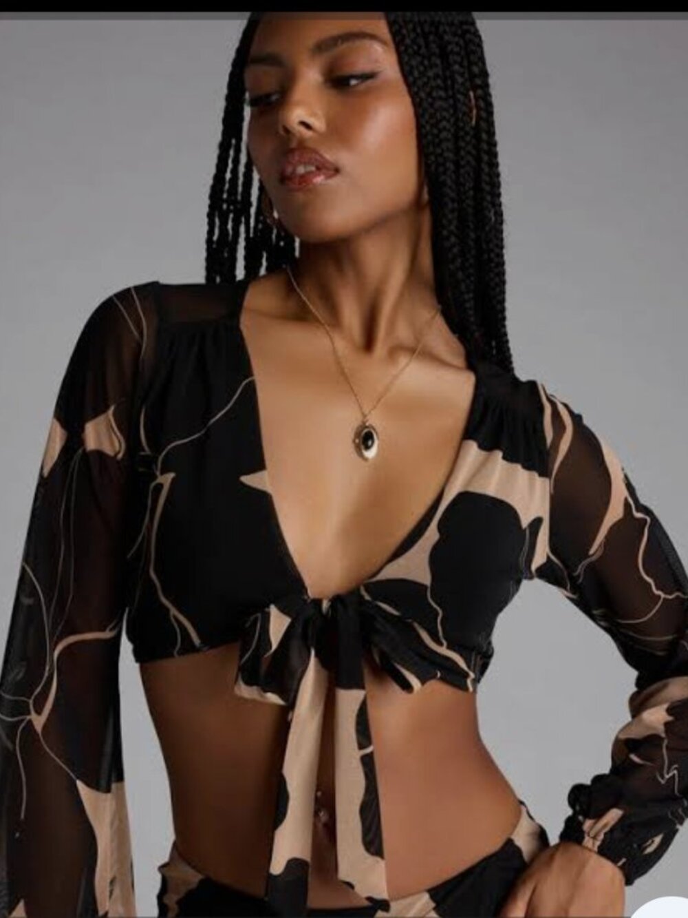 Resort Calling Tie Front Top Meduim New w /Tags
